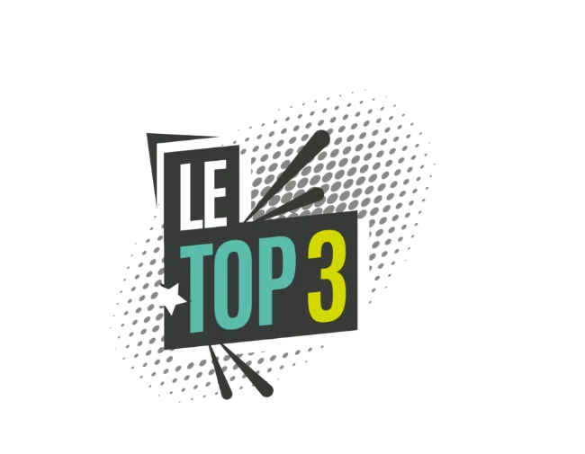 Le TOP 3 par ENTRAID MEDIAS